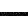 Lint, zwart, B: 10 mm, 5 m/ 1 rol