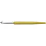Haaknaalden, geel, afm 5, L: 13,3 cm, 1 stuk