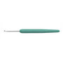 Haaknaald - Haakpen - Haken - Crochet Hook - Groen - Softgrip - Afm: 2,5cm - Lengte: 13,3 cm - Creotime - 1 stuk