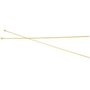 Breinaalden, afm 2,5, L: 35 cm, 1 paar