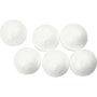 Ballen, wit, d 1,5 cm, 200 stuk/ 1 doos
