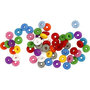 Stop ringen, diverse kleuren, 48 stuk/ 1 doos