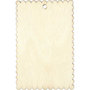 Label, afm 8x5,2 cm, dikte 3 mm, 8 stuk/ 1 doos