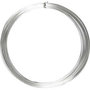 Alu draad, zilver, rond, dikte 1 mm, 16 m/ 1 rol