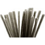 Chenille Draad - Draad - Nylon;Metaal - Grijs - 9mmx30cm - Creotime - 25 Stuks