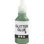 Glitterlijm, groen, 25 ml/ 1 fles