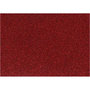 Opstrijkfolie, rood, A5, 148x210 mm, glitter, 1 vel