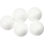 Ballen, wit, d 2 cm, 200 stuk/ 1 doos