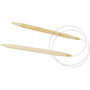 Rond Breinaalden - Flexibele Breinaalden - Bamboe - Dikte: 9mm - Lengte: 80cm - Creotime - 1 Stuk