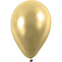 Ballonnen, goud, rond, d: 23 cm, 8 stuk/ 1 doos