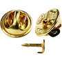Button stud, verguld, d 11,5 mm, 25 stuk/ 1 doos