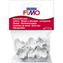 FIMO® Uitsteekvormen - Sterren - Bloemen - Hartje - Klei Vormpjes - Koekjes Vormen - Metaal - 6 stuks