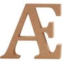 Letter, Æ, H: 13 cm, dikte 2 cm, 1 stuk