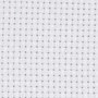 Aida, wit, afm 50x50 cm, 43 vierkanten per 10 cm, 1 stuk
