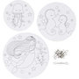 Mobielen met motief, d 12+15+18 cm, 300 gr, 3 set/ 1 doos