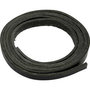 Leerband, zwart, B: 10 mm, dikte 3 mm, 2 m/ 1 doos