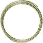 Alu draad, groen, diamond-cut, dikte 2 mm, 7 m/ 1 rol