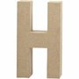 Letter, H, H: 20,2 cm, B: 11,2 cm, dikte 2,5 cm, 1 stuk
