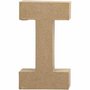 Letter, I, H: 19,9 cm, B: 11,2 cm, dikte 2,6 cm, 1 stuk