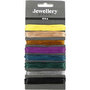 Katoenkoord, diverse kleuren, dikte 1 mm, 8x5 m/ 1 doos