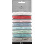 Katoenkoord, diverse kleuren, dikte 1 mm, 8x5 m/ 1 doos
