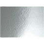 Metallic Foliekarton - zilver - A4 - 21x29,7cm - 280 gr - 10 vellen