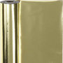 Cadeaupapier, goud, B: 50 cm, 65 gr, 100 m/ 1 rol