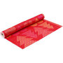 Vilt met motieven, oranje, rood, B: 45 cm, dikte 1,5 mm, 180-200 gr, 1 m/ 1 rol
