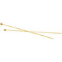 Breinaalden, afm 4, L: 35 cm, 1 paar