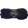 XL garen van acryl, donkerblauw, L: 17 m, afm manga , 200 gr/ 1 bol