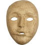 Volledig masker, H: 17,5 cm, B: 12,5 cm, 1 stuk