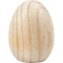 Ei, H: 10,3 cm, d 8 cm, 1 stuk