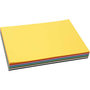 Gekleurd karton, diverse kleuren, A4, 210x297 mm, 180 gr, 12x10 vel/ 1 doos