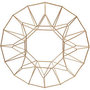 Hangende bal, koper, ring, d 28 cm, 1 stuk