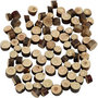 Hout mix, d 7-10 mm, dikte 4-5 mm, 230 gr/ 1 doos