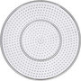 Onderplaat, helder, d 15 cm, 10 stuk/ 1 doos