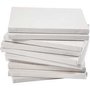 Gespannen canvas, wit, D: 1,6 cm, afm 18x24 cm, 280 gr, 40 stuk/ 1 doos