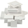 Canvas Paneel, wit, 280 gr, 108 stuk/ 1 doos