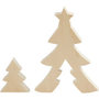 2in1 Figuren, kerstboom, H: 8+20 cm, B: 6,5+14,5 cm, 1 set