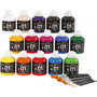 Acrylverf - Diverse Kleuren - Glossy - A-color - 1 set