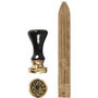 Zegel set, goud, d 17 mm, 1 set