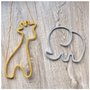 Hanger - Giraffe - Wol - Dierenhanger - Handmade - Decoratief
