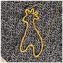 Hanger - Giraffe - Wol - Dierenhanger - Handmade - Decoratief