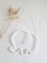 Hanger - Olifant - Dierenhanger - Handmade - Decoratief