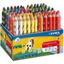 Groove Triple1 kleurpotloden, diverse kleuren, L: 12 cm, vulling 10 mm, 72 stuk/ 1 doos