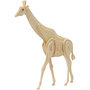 3D Puzzel, giraffe, afm 20x4,2x25 cm, 1 stuk