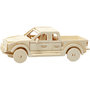 3D Puzzel, Pick-up truck, afm 19,5x8x12 cm, 1 stuk