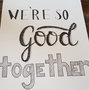 Babyshower workshop handlettering online