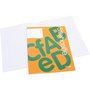 Werkboek met gelinieerd papier, afm 17x21 cm, 64 , 70 gr, 25 stuk/ 1 doos