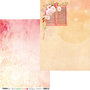 Dubbelzijdig Achtergrond Papier - Roze - Oranje - Say it with flowers nr. 341 - A4 - 170 grams - Studiolight